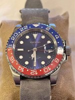 Seiko MOD (Red Blue) GMT