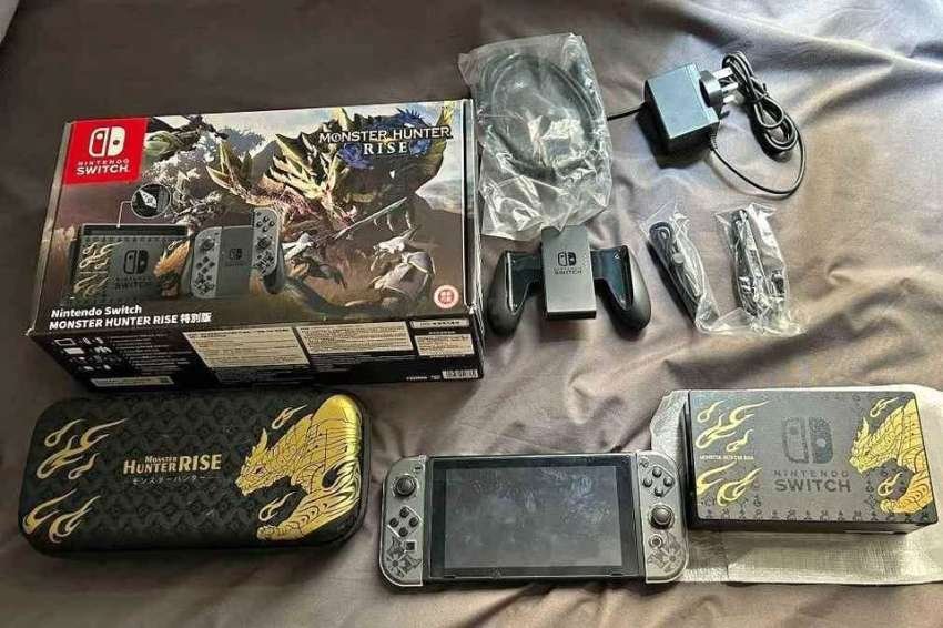  SWITCH monster hunter rise game