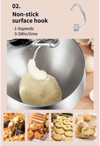 Sokany the newest dough kneading machine bakery equipment home used fullbody