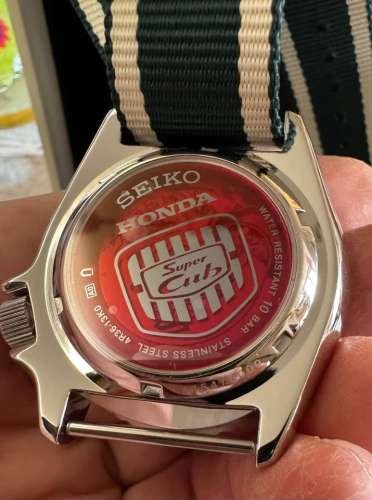 SEIKO X HONDA SUPER CUB Limted Edition