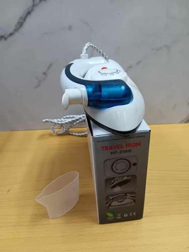 Foldable steam travel iron