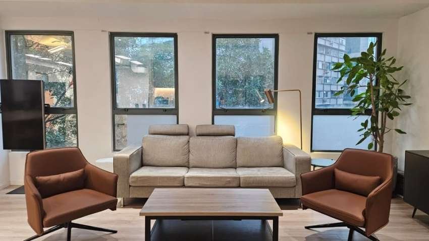 Leather Chair with Swivel (2 available) HK1,800   In st