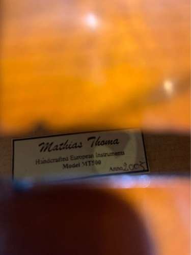 44 Mathias Thoma MT 500 violin