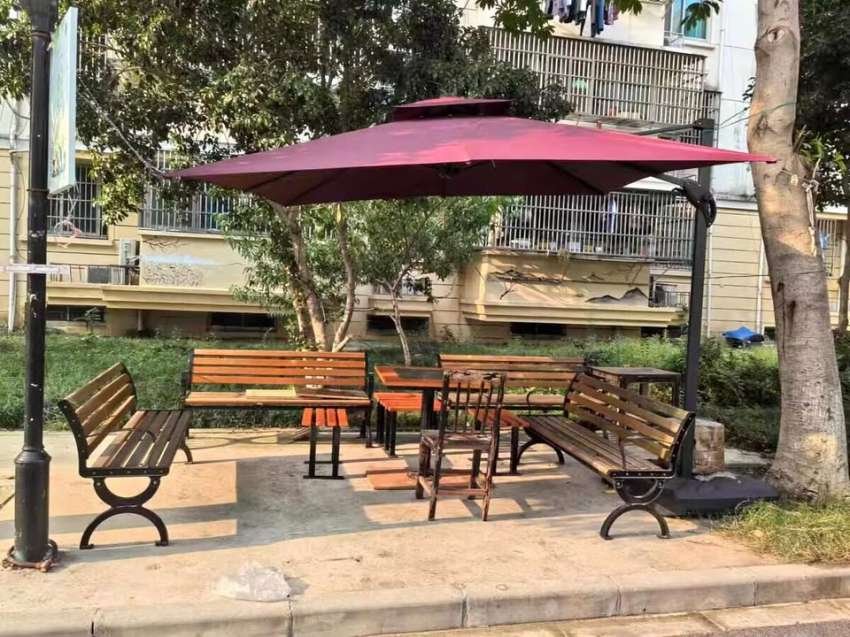 Outdoor parasols