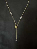 Korea starry necklace