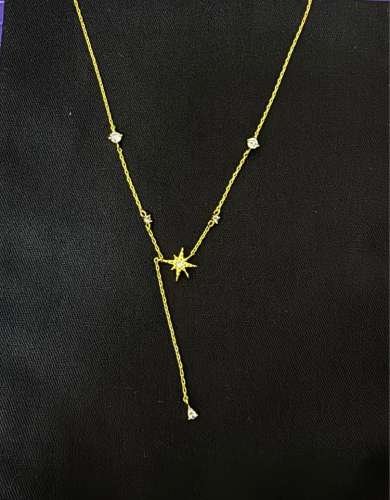 Korea starry necklace