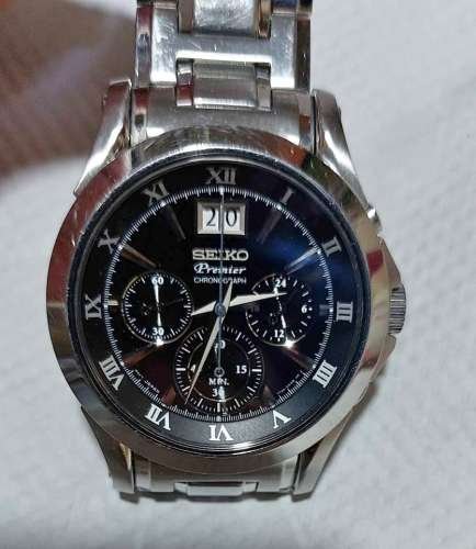 watch seiko premiere chronograph