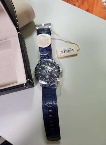 NEW VINTAGE INGERSOLL WATCH MEN IN1219BK BLUE DIAL AUTOMATIC GERMAN DEDIGN