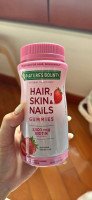 Hair skin nail gummy natures bounty