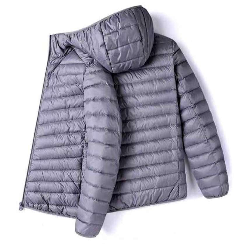 Lightweight Hooded Cotton Jacket for Men