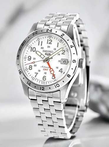 SEIKO 5 SPORTS WATCH FIELD SPORTS STYLE GMT MADE IN JAPAN