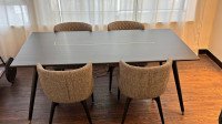Dining table  4 Chairs by INDIGO LIVING
