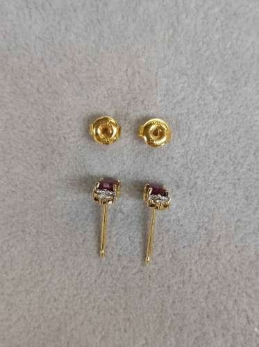 Yellow Gold Ruby