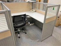 Office desk cubicle set