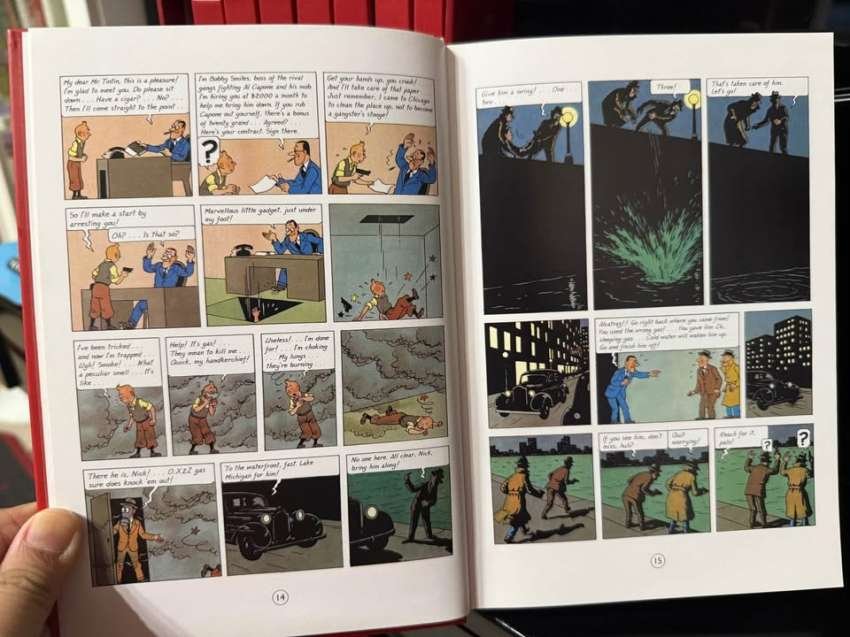 The Adventure of TINTIN box set (hardcover 8 book series)