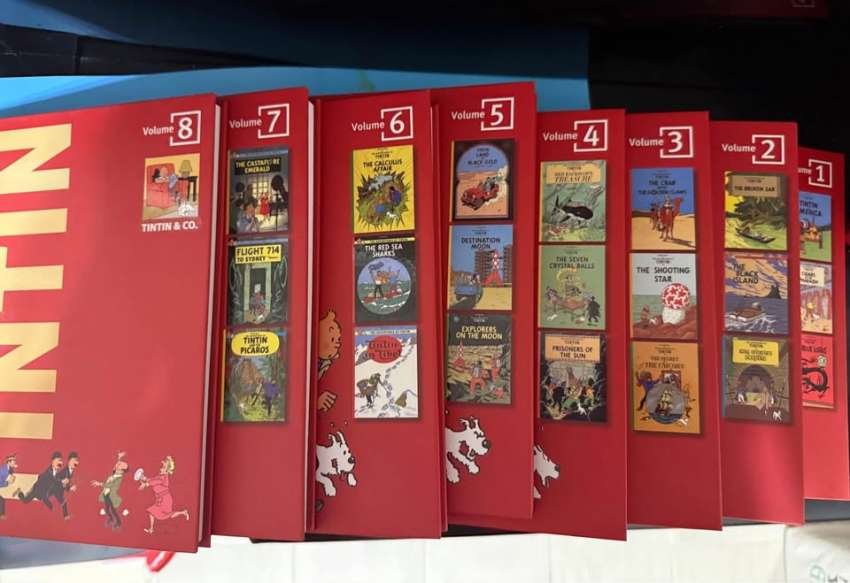 The Adventure of TINTIN box set (hardcover 8 book series)