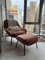 chair and ottoman