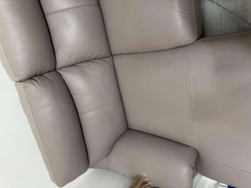 MOVING OUT IN DECEMBER L shaped leather couch