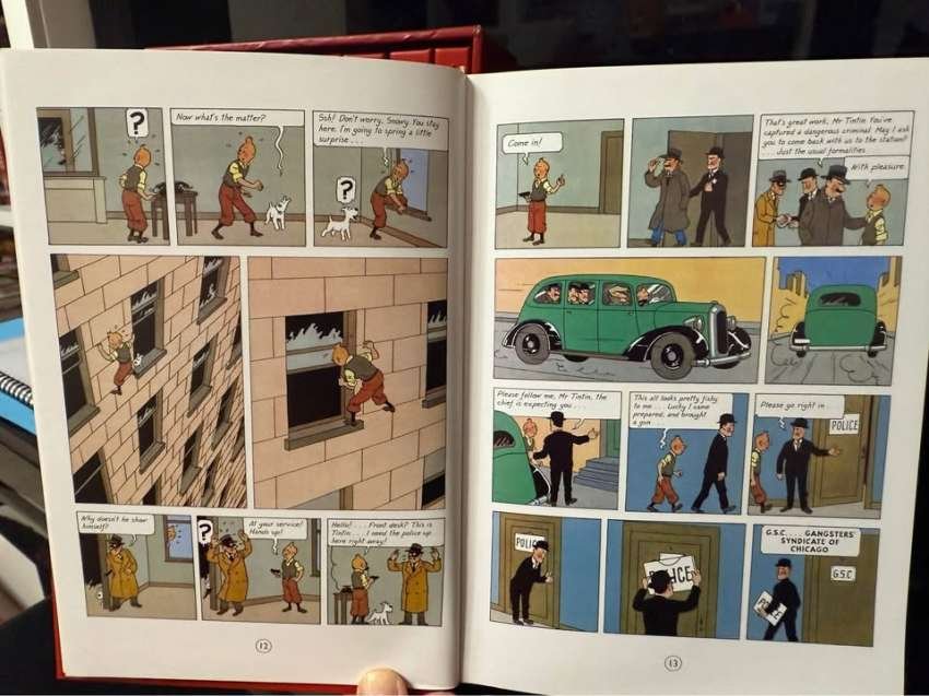 The Adventure of TINTIN box set (hardcover 8 book series)