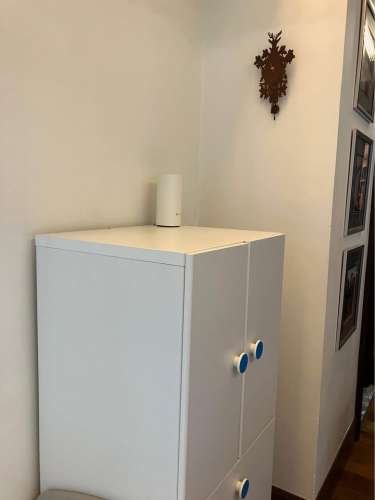 IKEA childs bed frame, mattress, wardrobe set