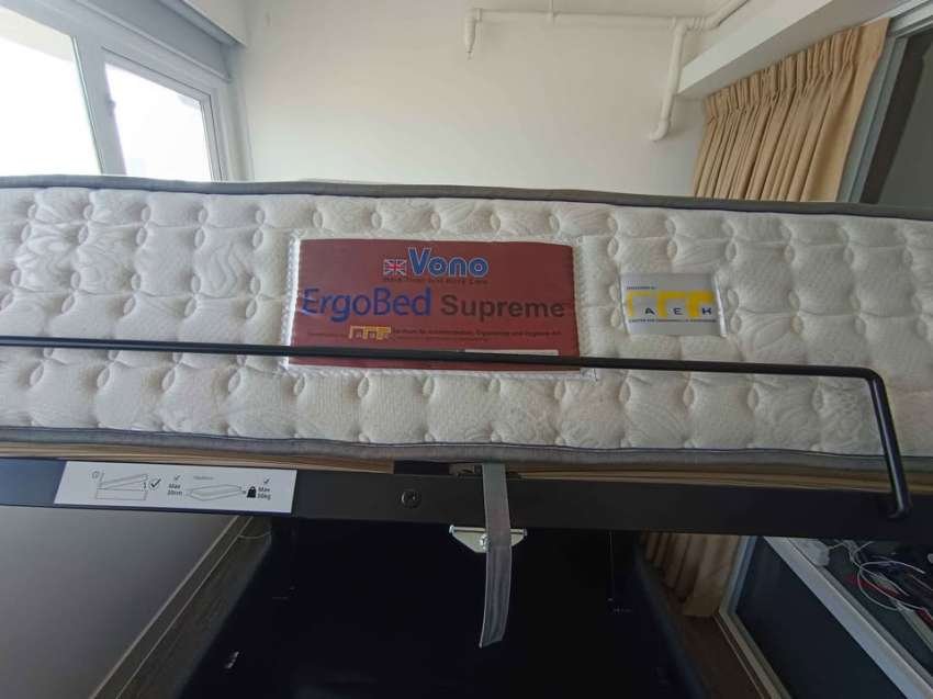 IDANS upholstered ottoman bed