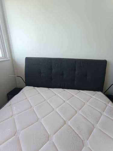 IDANS upholstered ottoman bed