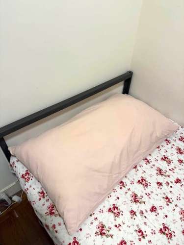 IKEA GRIMSBU steel bed frame  LUROY slatted bed base, single size