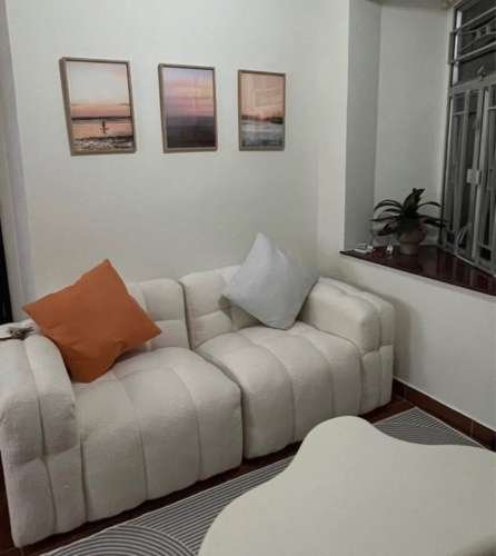 White cloud sofa