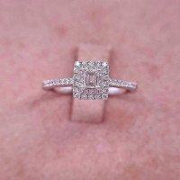 18K white gold