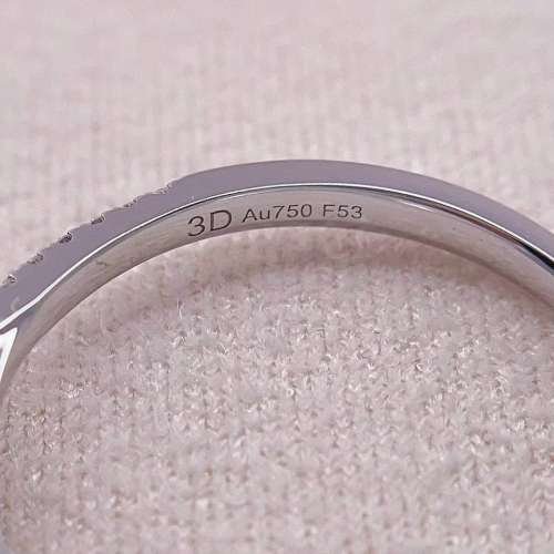  18K white gold