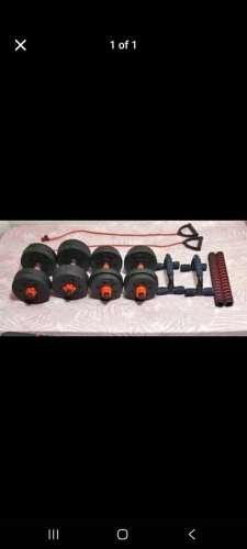 Gym Equipments Dumbells and bench 500hkd only
