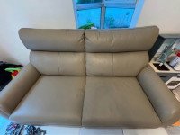 Italo Moda Leather Sofa