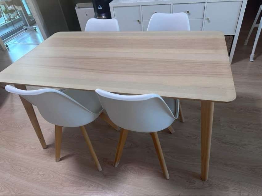 Dining table plus chairs
