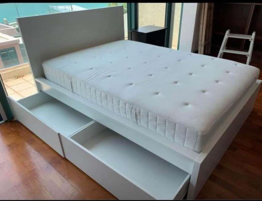 BED, frame 150cm200cm, mattress 130cm190cm