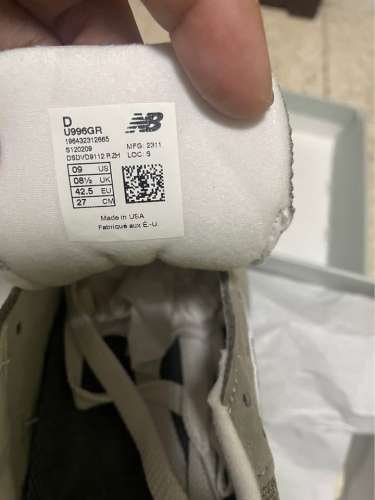 New balance 996 Made in USA