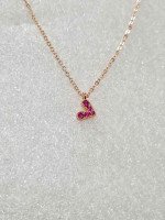 DELICATE SMALL HEART CHARM NECKLACE FASHION JEWELRY
