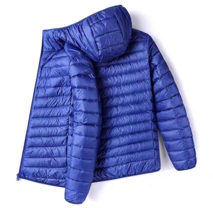 Lightweight Hooded Cotton Jacket for Men