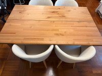 IKEA extendable dining table