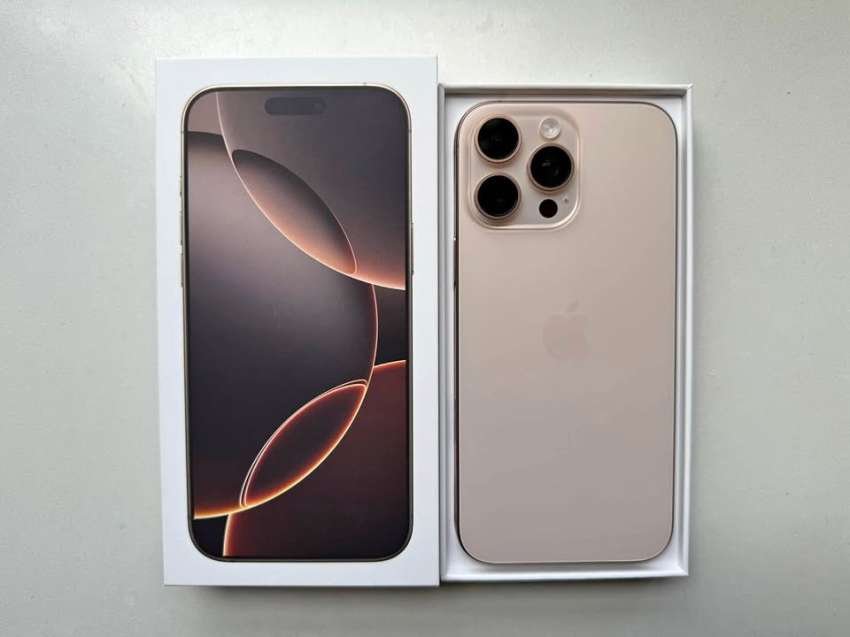 iPhone 16 Pro Max Dessert Titanium 256GB