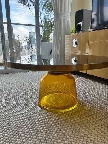 Black Glass Coffee Table