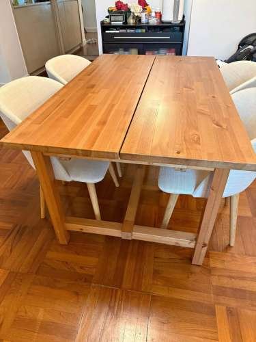 IKEA extendable dining table