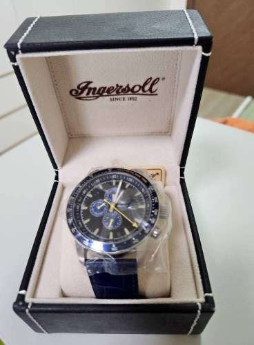 NEW VINTAGE INGERSOLL WATCH MEN IN1219BK BLUE DIAL AUTOMATIC GERMAN DEDIGN