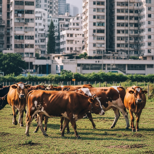 Livestock in Hong Kong