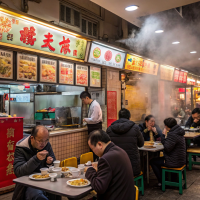 Fast food shops in Hong Kong