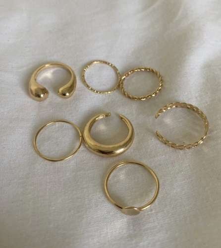 Golden Ear Rings New Design in Hong Kong
