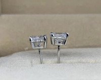 9k 4mm 9K white gold 4mm CZ