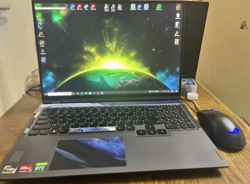 Lenovo Legion R9000P (165Hz,25k mon R75800H, 16512GB SSD, RTX3070)
