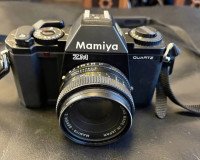 Mamiya Quartz ZM 35mm Film Camera w 50mm f17 MAMIYA SEKOR E lens