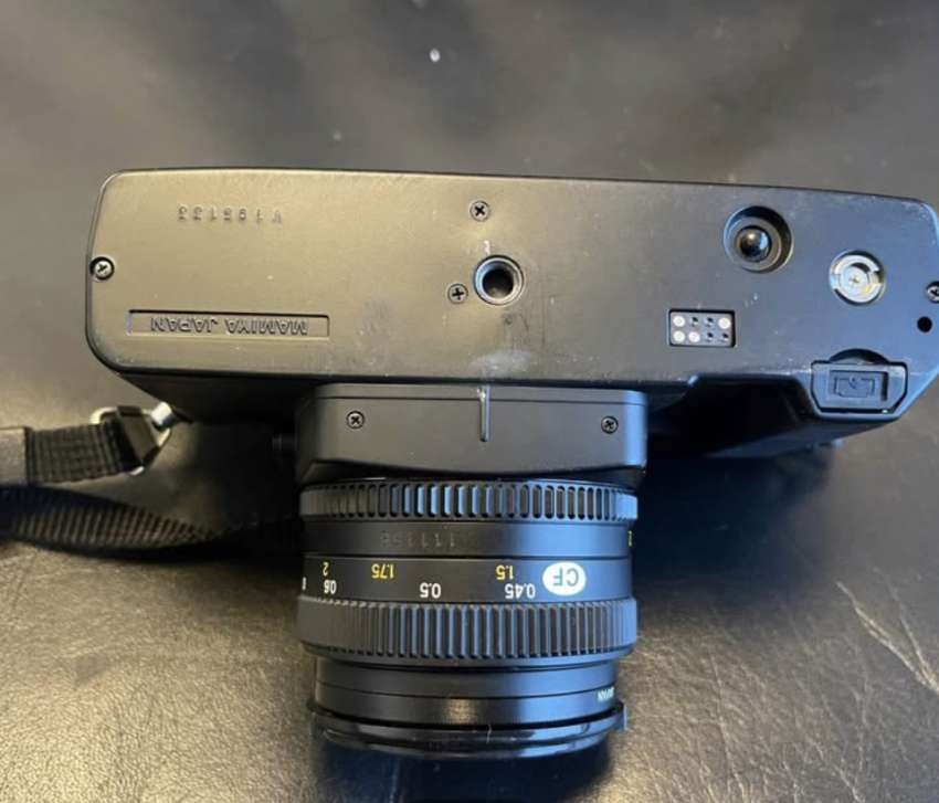 Mamiya Quartz ZM 35mm Film Camera w 50mm f17 MAMIYA SEKOR E lens