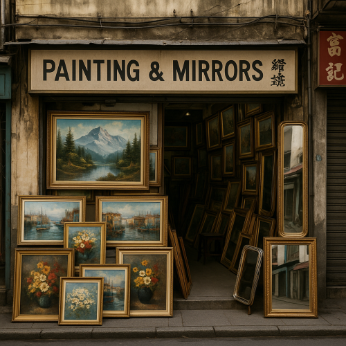 Painting  Mirrors in Hong Kong